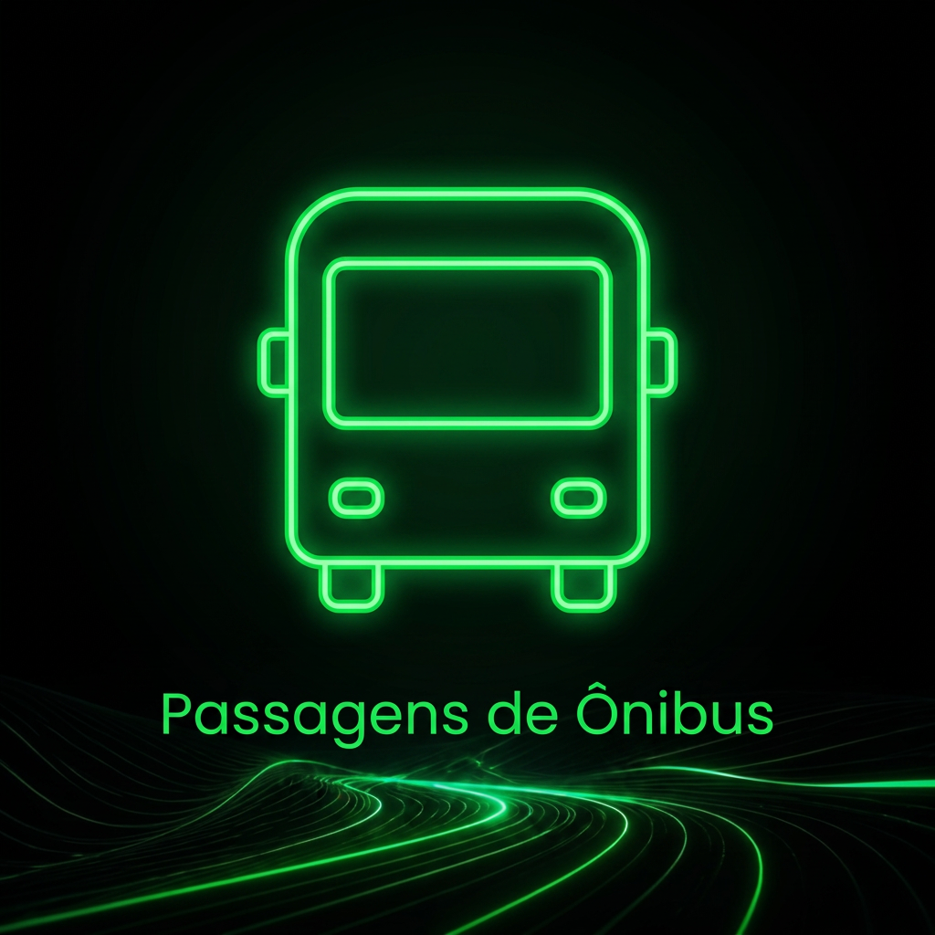 Arte oficial ArkGo — Passagens de Ônibus
